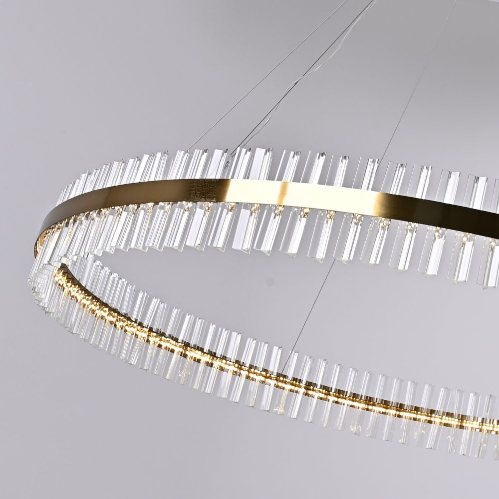 Подвесная люстра Saturno Not Baroncelli Suspension D150 150*150*150 см, 1*LED*50W, ImperiumLoft 40.1643-0, Золотистый