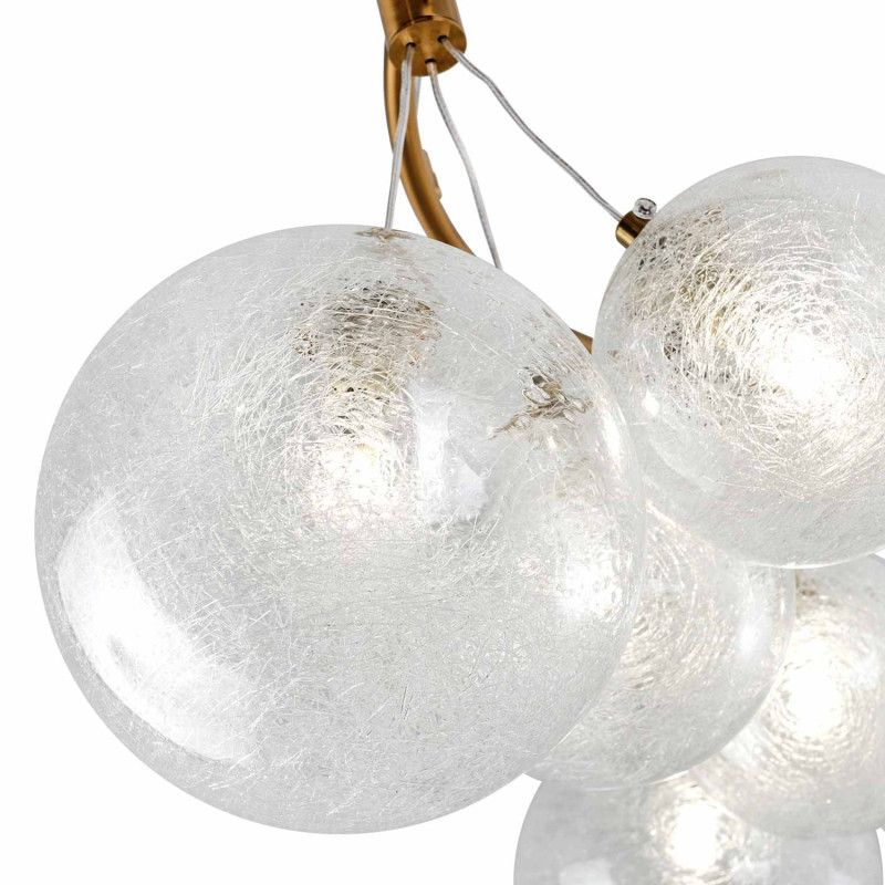 Подвесной светильник 75*150 см, 15*G9 MODESTYLE MS.6119.15 BS латунь