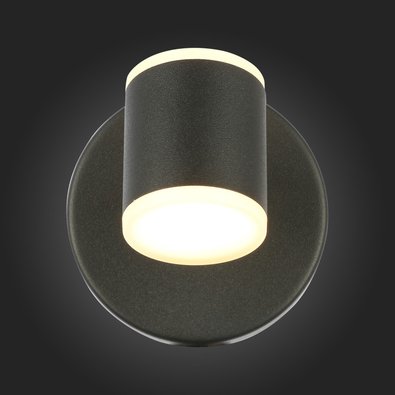 Светильник настенный 10 см, 6W 3000K ST LUCE FORMOLLA SL1597.401.01 Черный