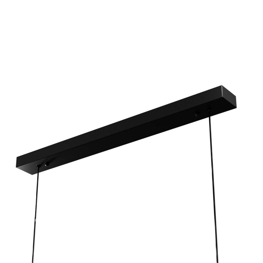 Светильник подвесной 120*45-170 см, 1*LED*32W, 3000-6000K, Lightera Tura LE103L-120B WIFI, Черный