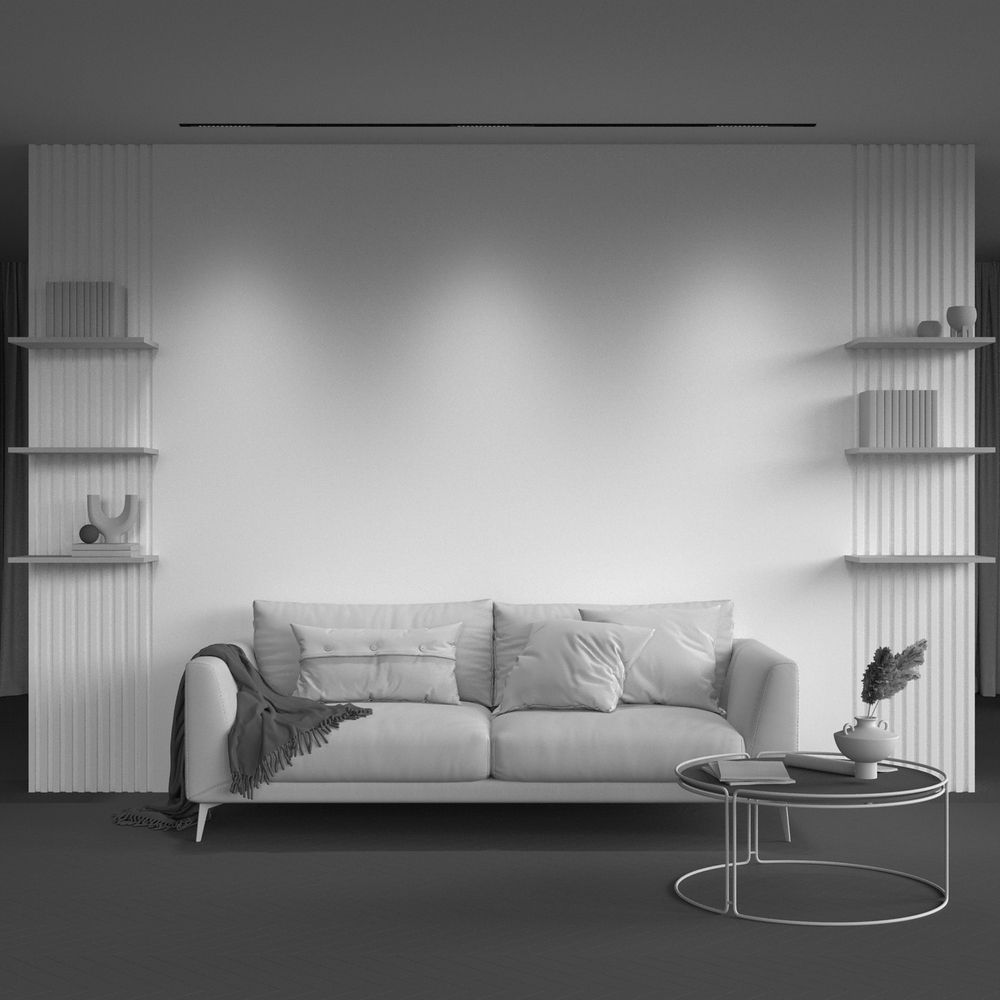 Трековый светильник 35 см, 10W, 3000K, Maytoni TR232-2-10W3K-B, черный