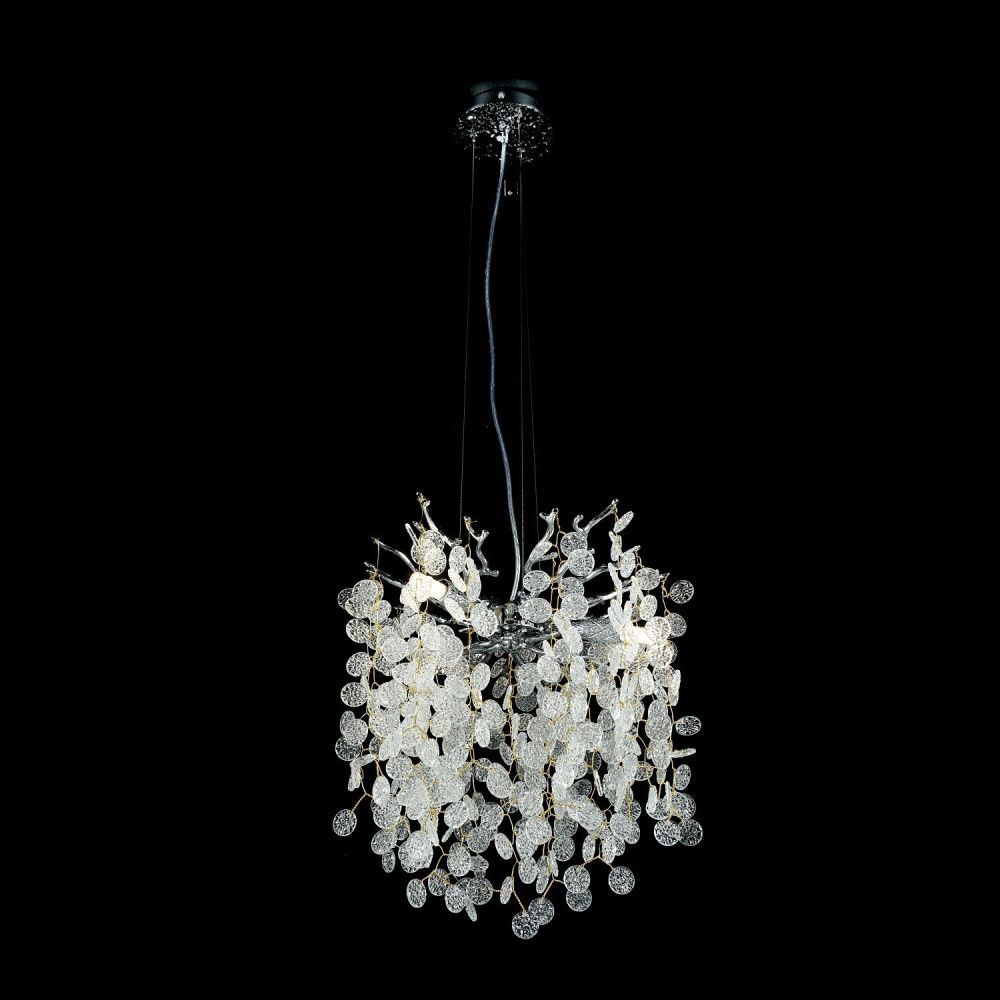 Люстра 46*46*34 см, 6*G9 Gerhort G31323/6GD+CL+WT, Золото