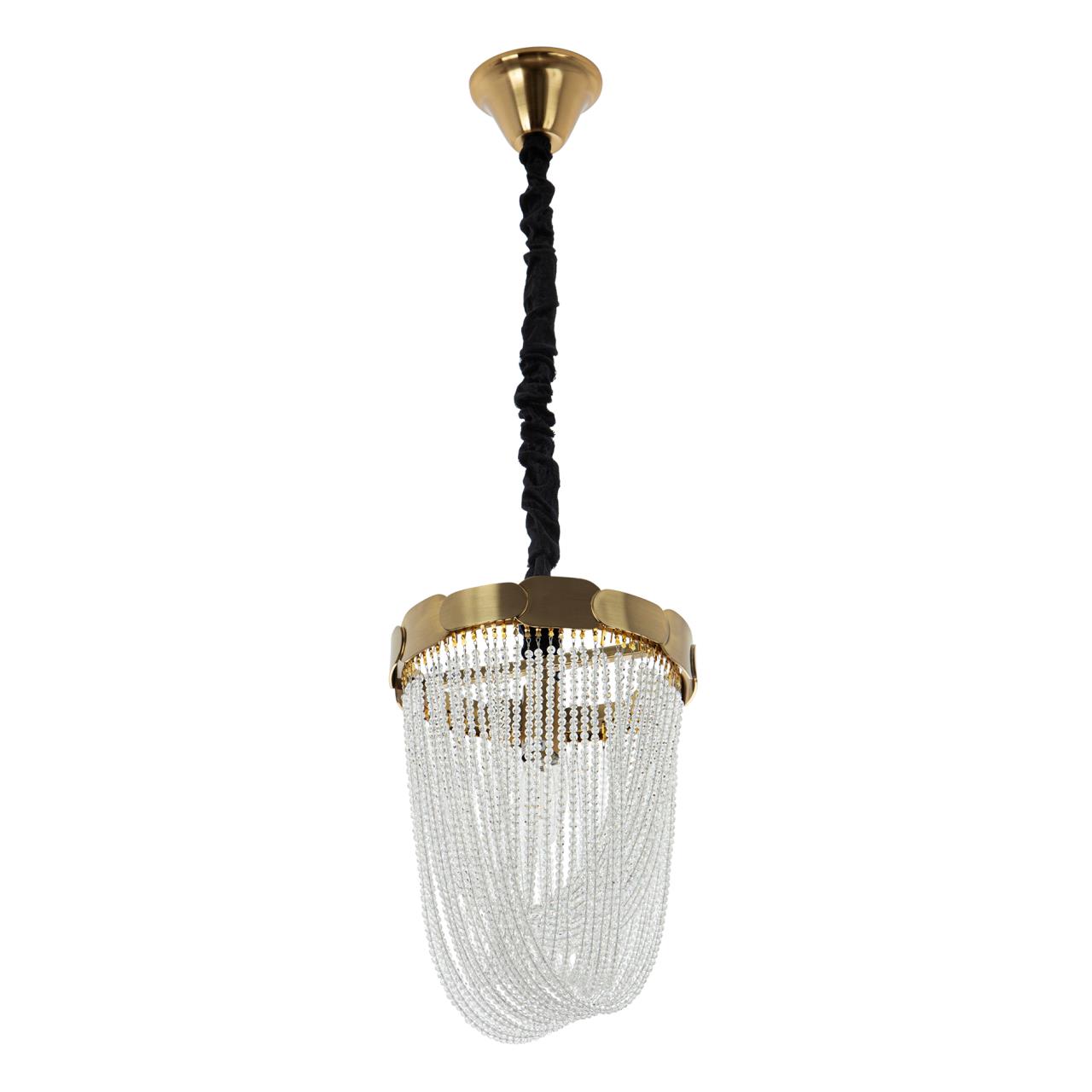 Подвесная люстра 22*22*87 см, Е14 1x40W, Латунь MODELUX ML.316.1 BS