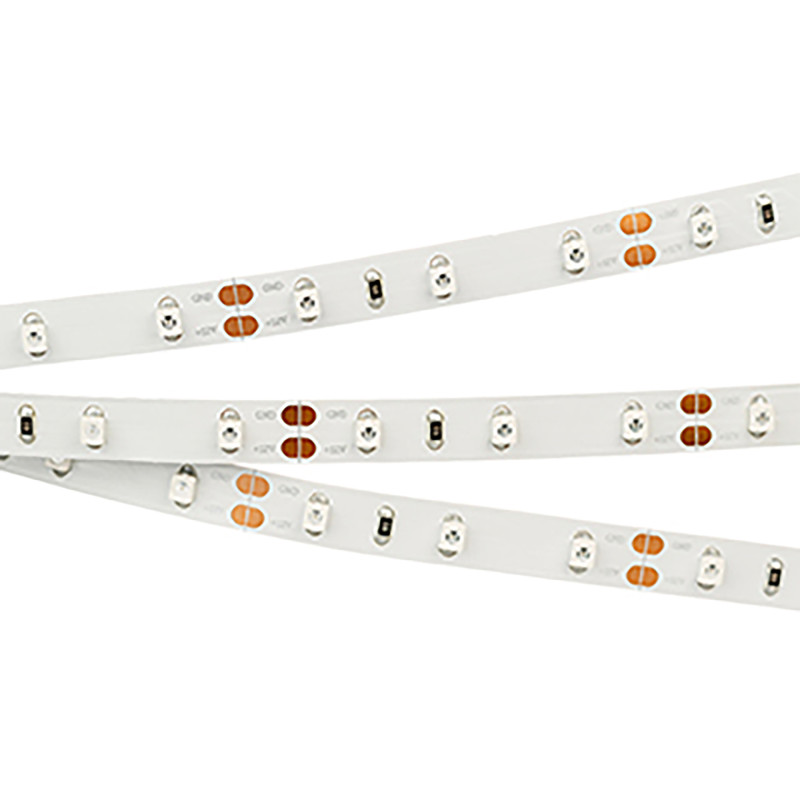 Лента RT-A60-8mm 12V Yellow (4.8 W/m, IP20, 2835, 5m) (Arlight, Открытый) 010521(2). Цена указана за 5 метров. Продается кратно 5 метрам.