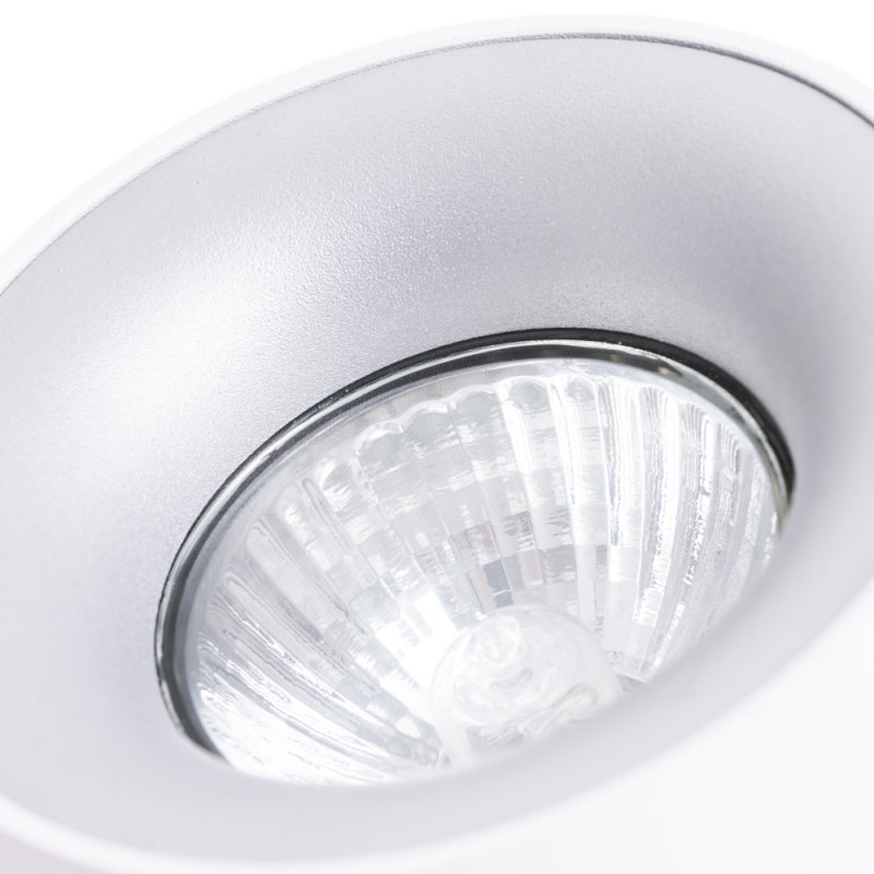 Светильник 8*8 см, GU10 50W, Arte Lamp Torre A1532PL-1WH белый, 8 см