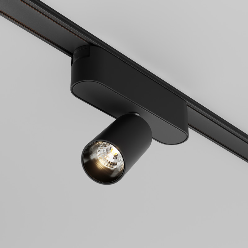 Светильник 3 см, 5W, 3000K, Maytoni Focus LED TR103-1-5W3K-M-B, черный