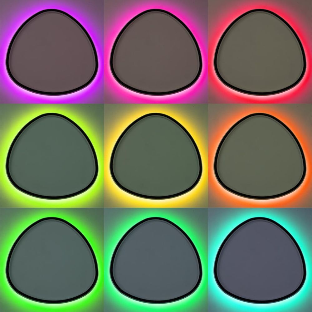 Светильник 52 см, 72W, 3000-5500K, Citilux ТRIO CL215B251E LED RGB, черный