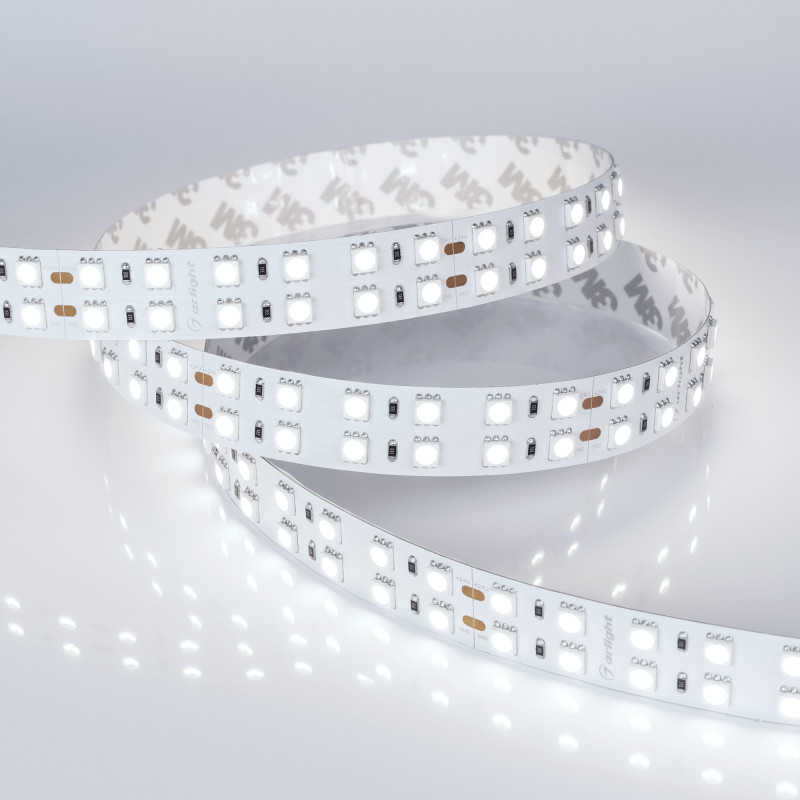 Лента RT-B144-19mm 24V White6000 (34.4 W/m, IP20, 5060, 5m) (Arlight, Открытый) 025277(2). Цена указана за 5 метров. Продается кратно 5 метрам.