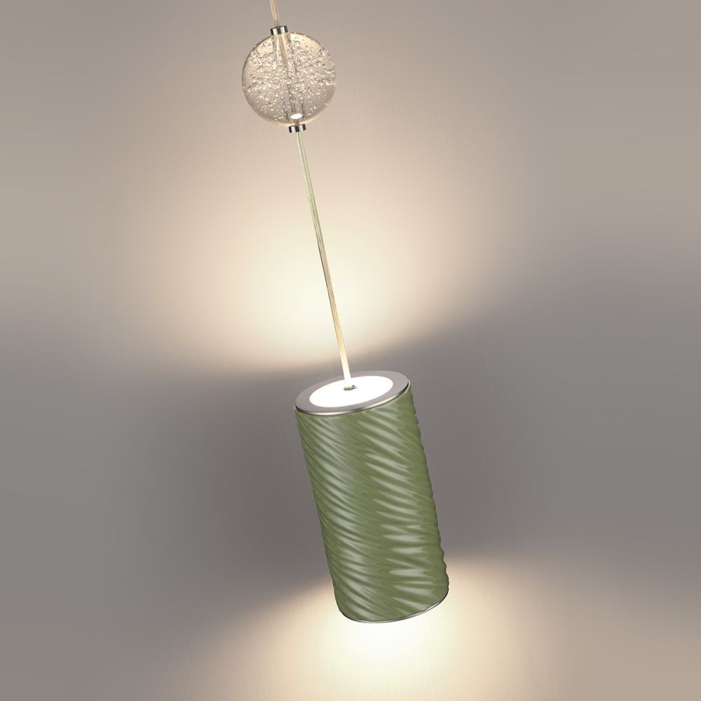 Светильник 10 см, 18W, 2000-4000K, Odeon Light 5451/18LA, никель