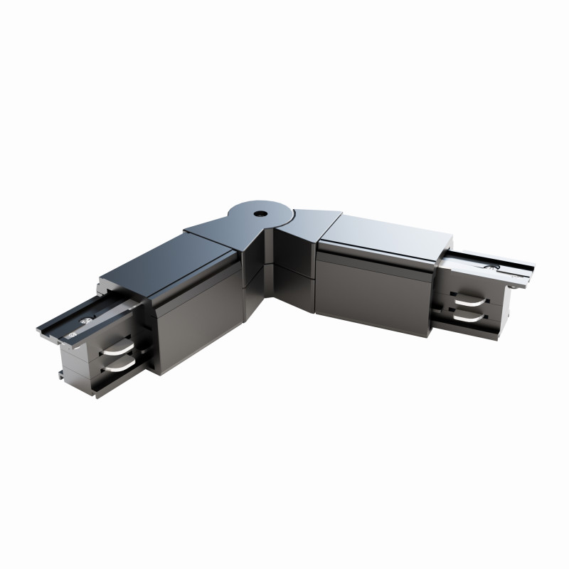 Комплектующие для накладной трековой системы Maytoni Technical Three phase track system Trinity TRA005CS-31B черныйIP 20