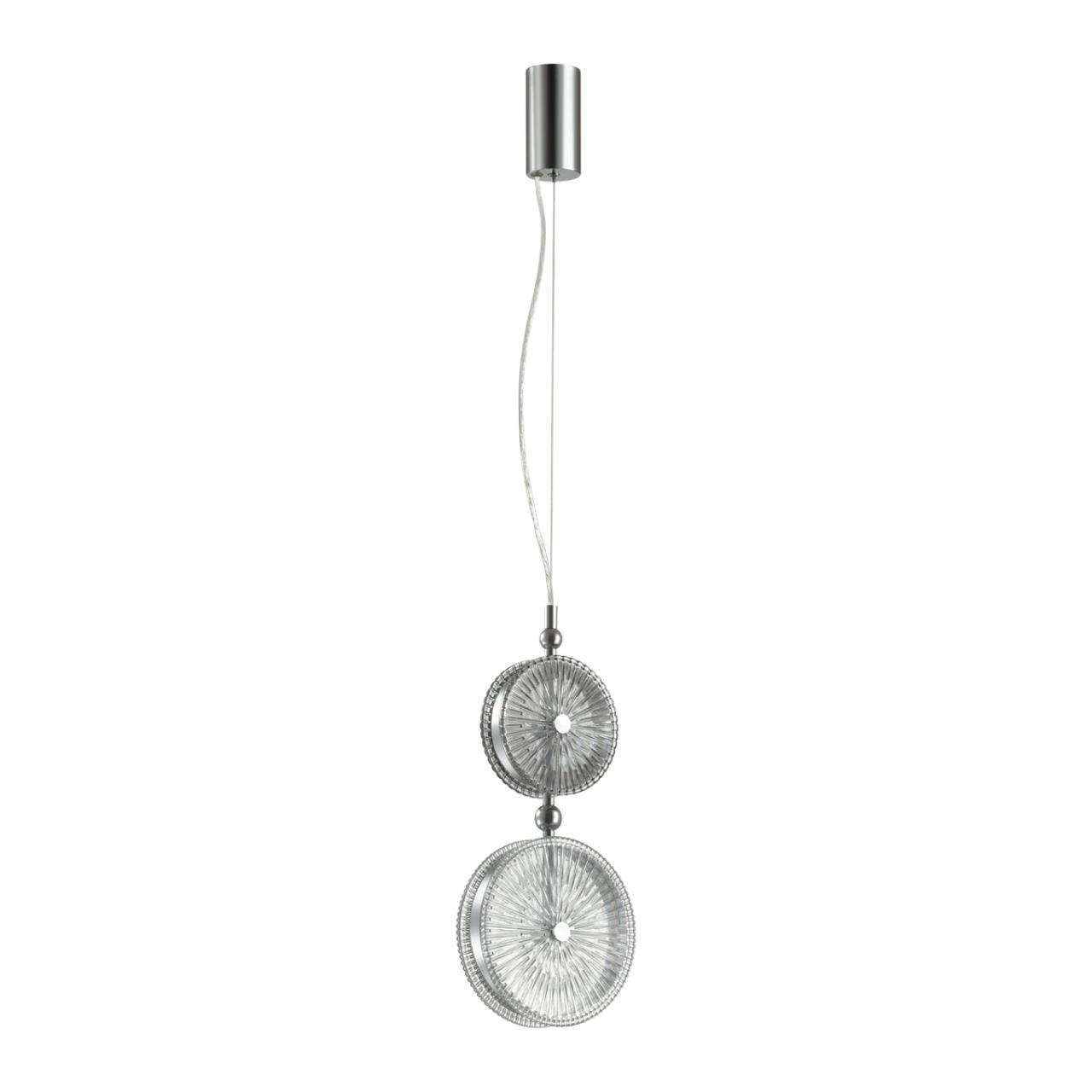 Светодиодный светильник 20 см, 13W, 4000K, Odeon Light CARAMELLA 5416/13LA, хром