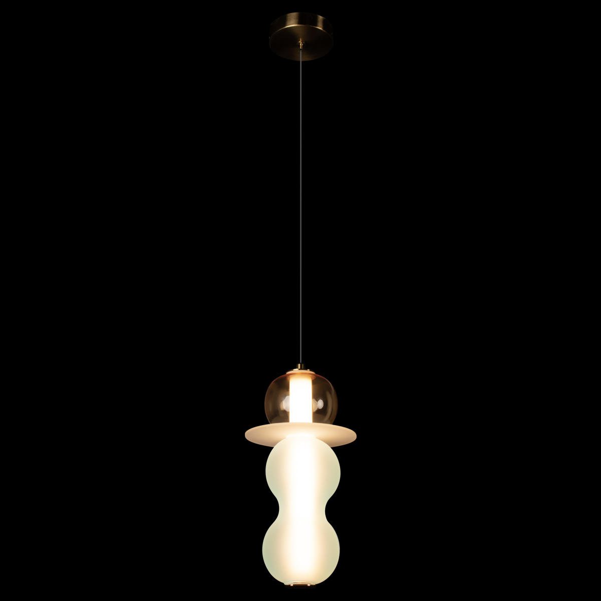 Светильник 15 см, 8W, 3000K, Loft It Lollipop 10239P/B, золото
