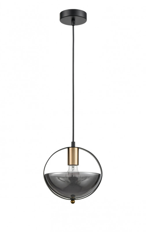 Подвесной светильник  21*142 см, 1*E27 черный, золото Vele Luce Broadway VL5362P11
