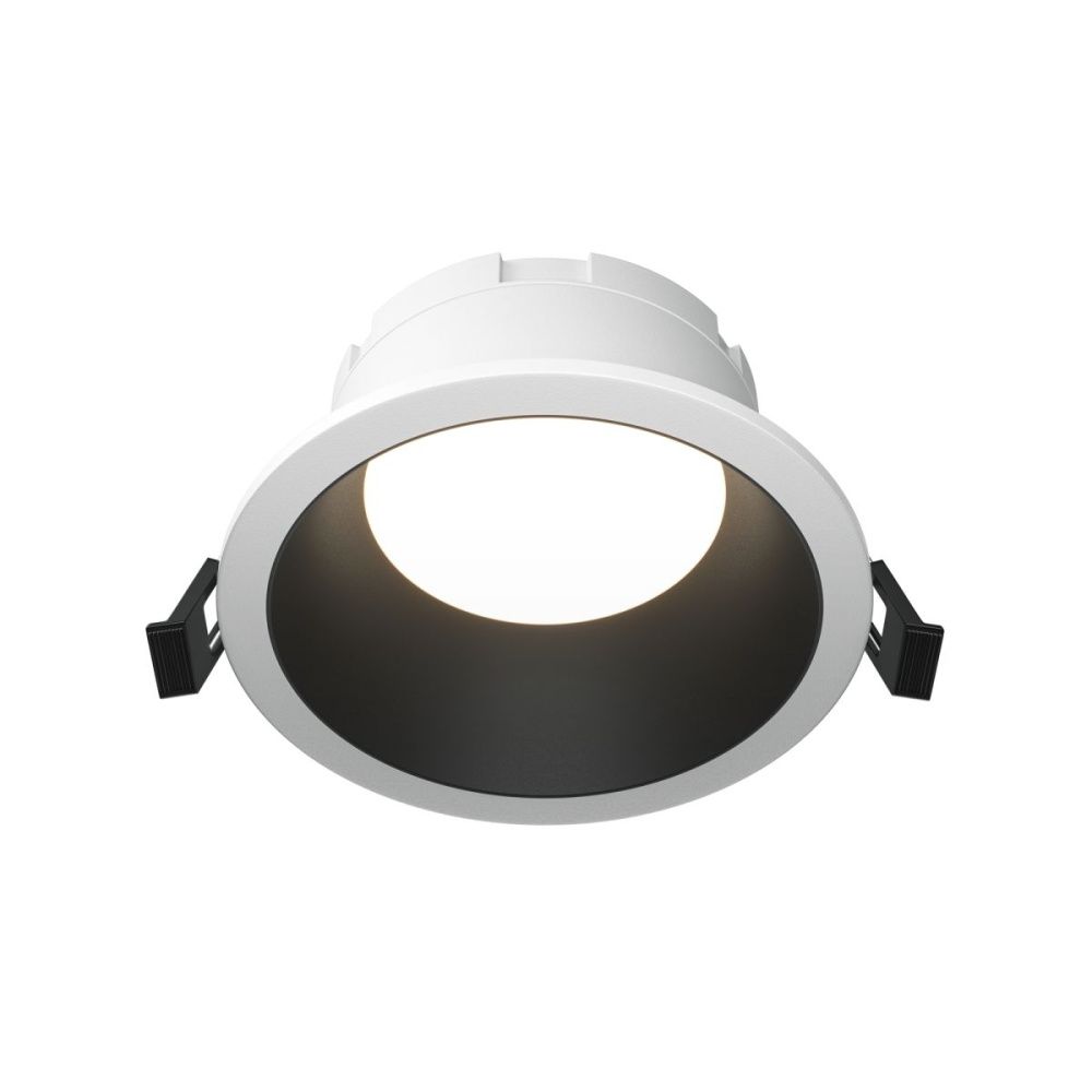 Встраиваемый светильник 11 см, Maytoni Technical Share DL126-GX53-WB, белый-черный
