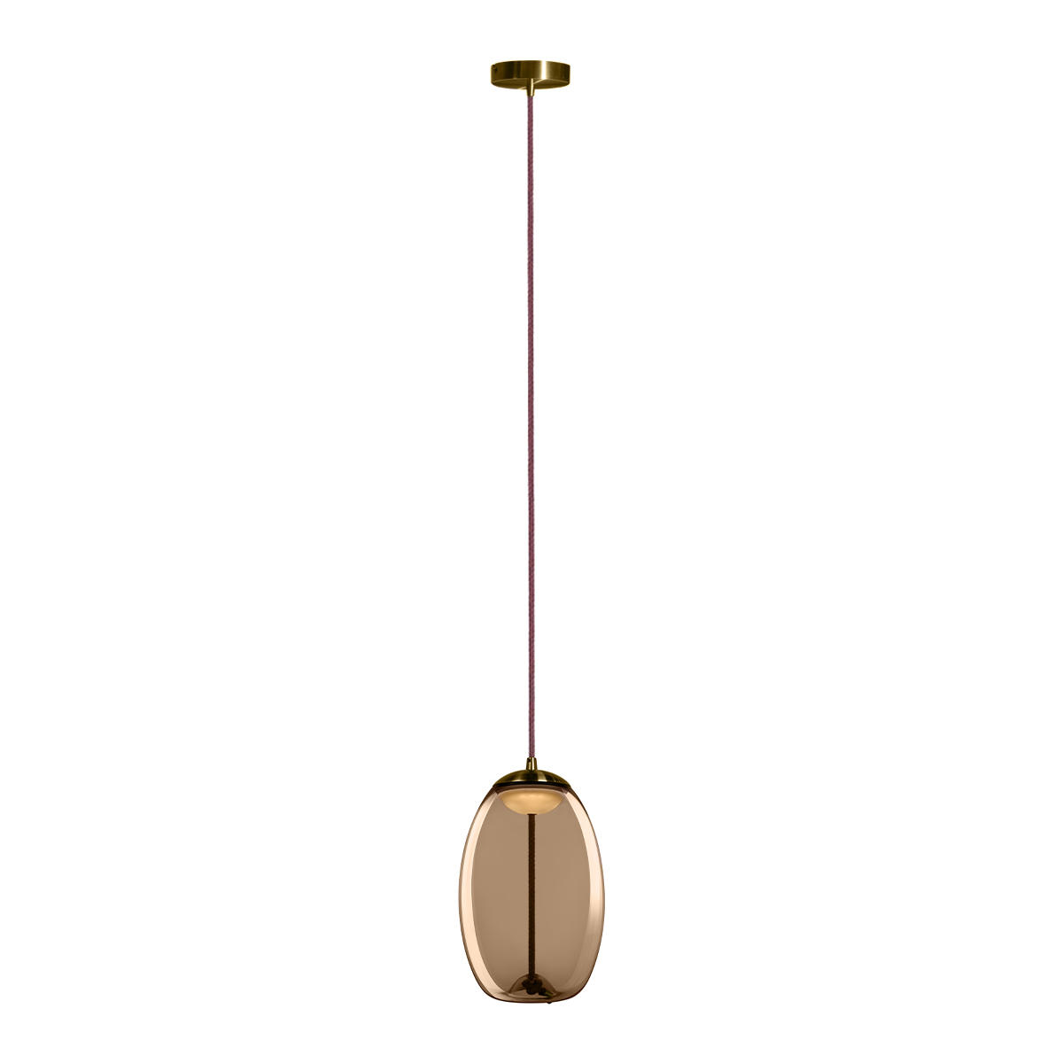 Подвесной светильник 12*23 см, 1*LED*5W LOFT IT Knot 8135-A mini латунь