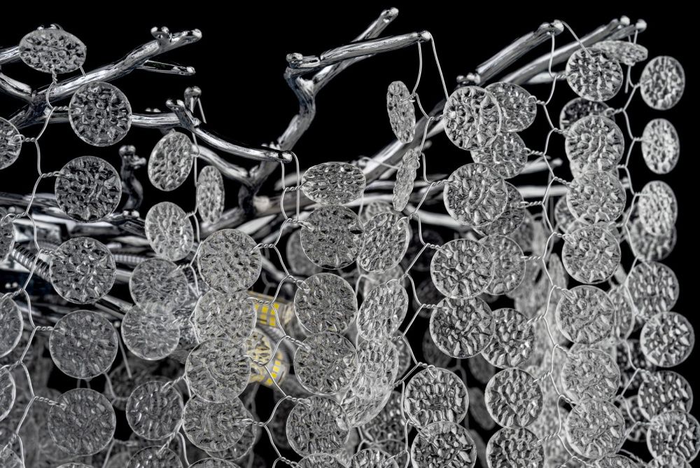 Люстра потолочная *76*54 см, 10*G9*40W, Dio D`arte Tavenna Nickel Tavenna H 1.3.76.102 N, Никель