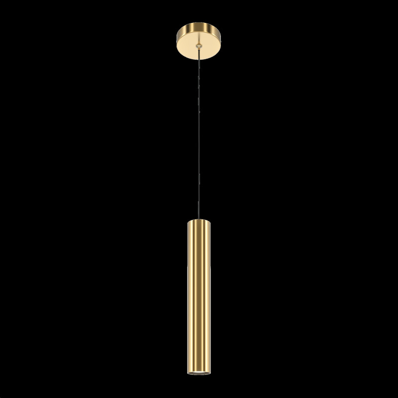 Подвесной светильник  6*0*40 см, GU10 1 6W, К, Латунь Maytoni Pro Focus MOD161PL-01BS1