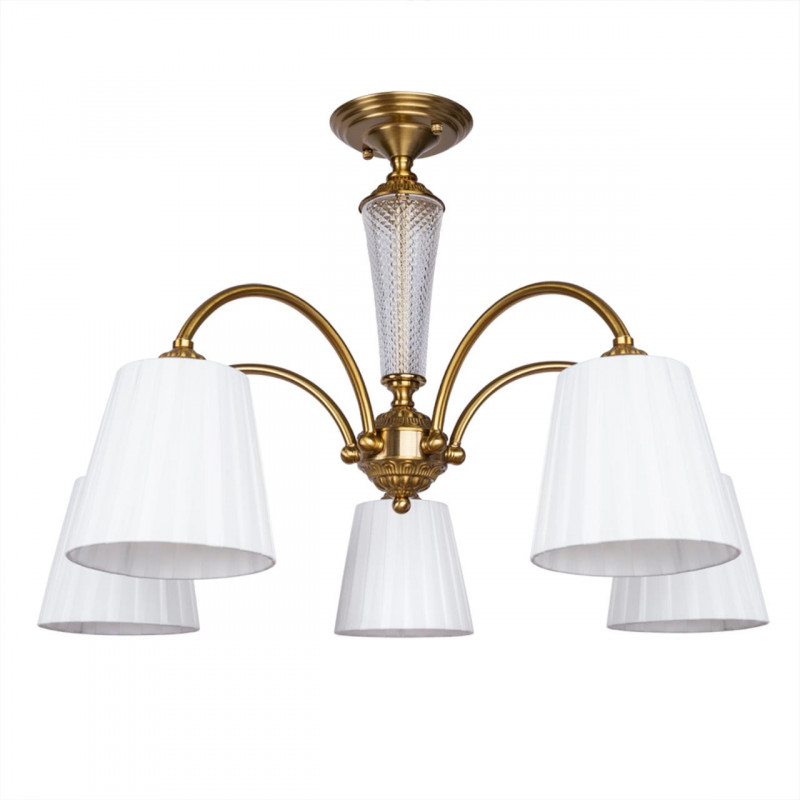 Люстра 70 см Arte Lamp GRACIE A7301PL-5PB золото