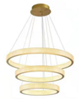Люстра 400-600-800, LED, 90W 4000K NewRgy LED 2105-DW-4+6+8 PAINT GOLD, PAINT GOLD