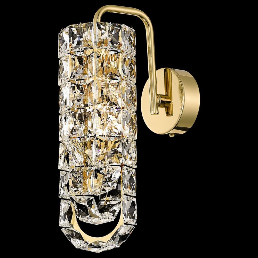 Бра 28 см, Wertmark Cheryl WE101.01.301, золото