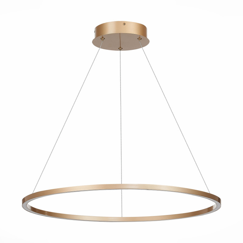 Светильник подвесной 60 см, 34W 4000K ST LUCE Подвесные светильники ST605.243.34 Золотистый