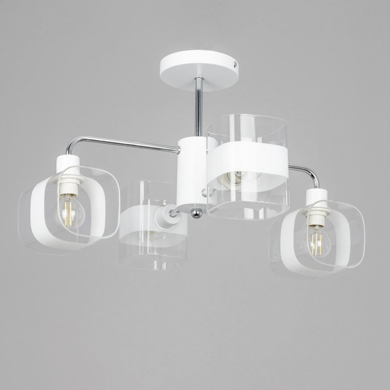 Люстра Citilux Бертон CL140140 белый