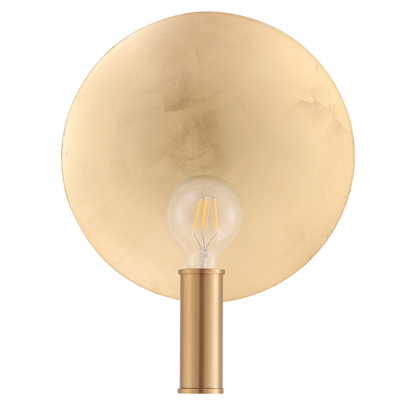 Бра 39 см, Crystal Lux SUNSHINE AP1 GOLD, золото-латунь