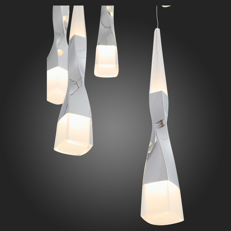 Светильник подвесной 35 см, 42W 3000K ST LUCE BOCHIE SL405.103.06 Хром