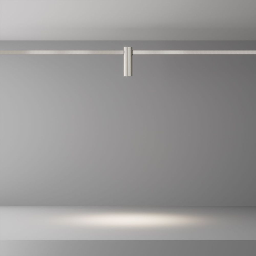 Трековый магнитный светильник 4 см, 5W, 4000K, Maytoni FOCUS LED TR143-1-5W4K-W-PT, серебро