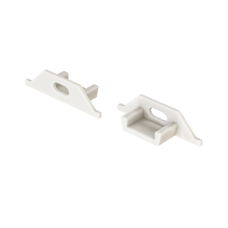 Комплект заглушек (для профиля ALM011S) 10 шт.  7*28*15 мм Maytoni Led strip Хром ALM011EC