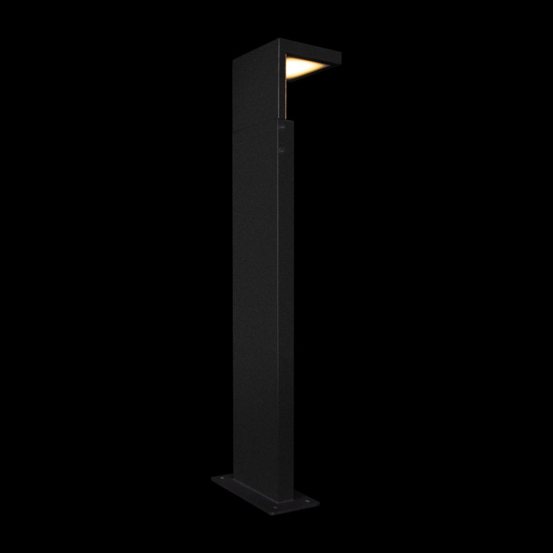 Уличный светильник 10*12 см, 1*LED*5W, 3000К Loft It 100001/600 Oak, Черный, золото