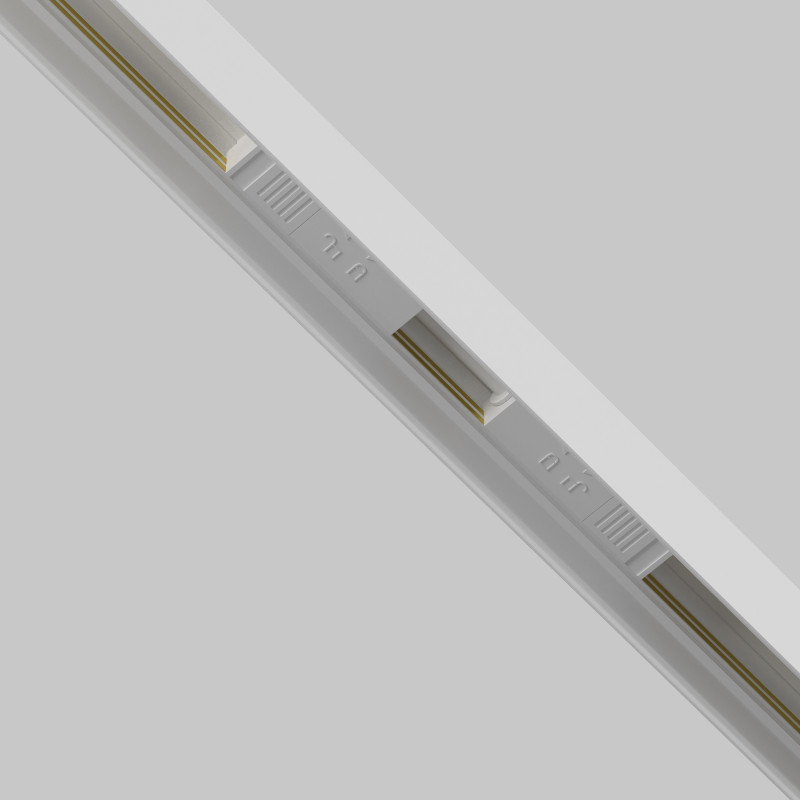 Подвод питания 15,2*1,7*1,9 см, Maytoni Technical Accessories for tracks Exility TRA034CPC-42W-5-1 белый