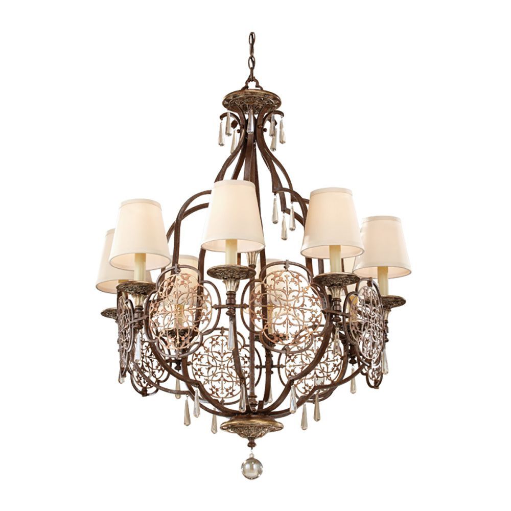 Люстра *76*117-262 см, E14*60W, Natural Concepts Feiss Marcella APOLLO-TL, бронза