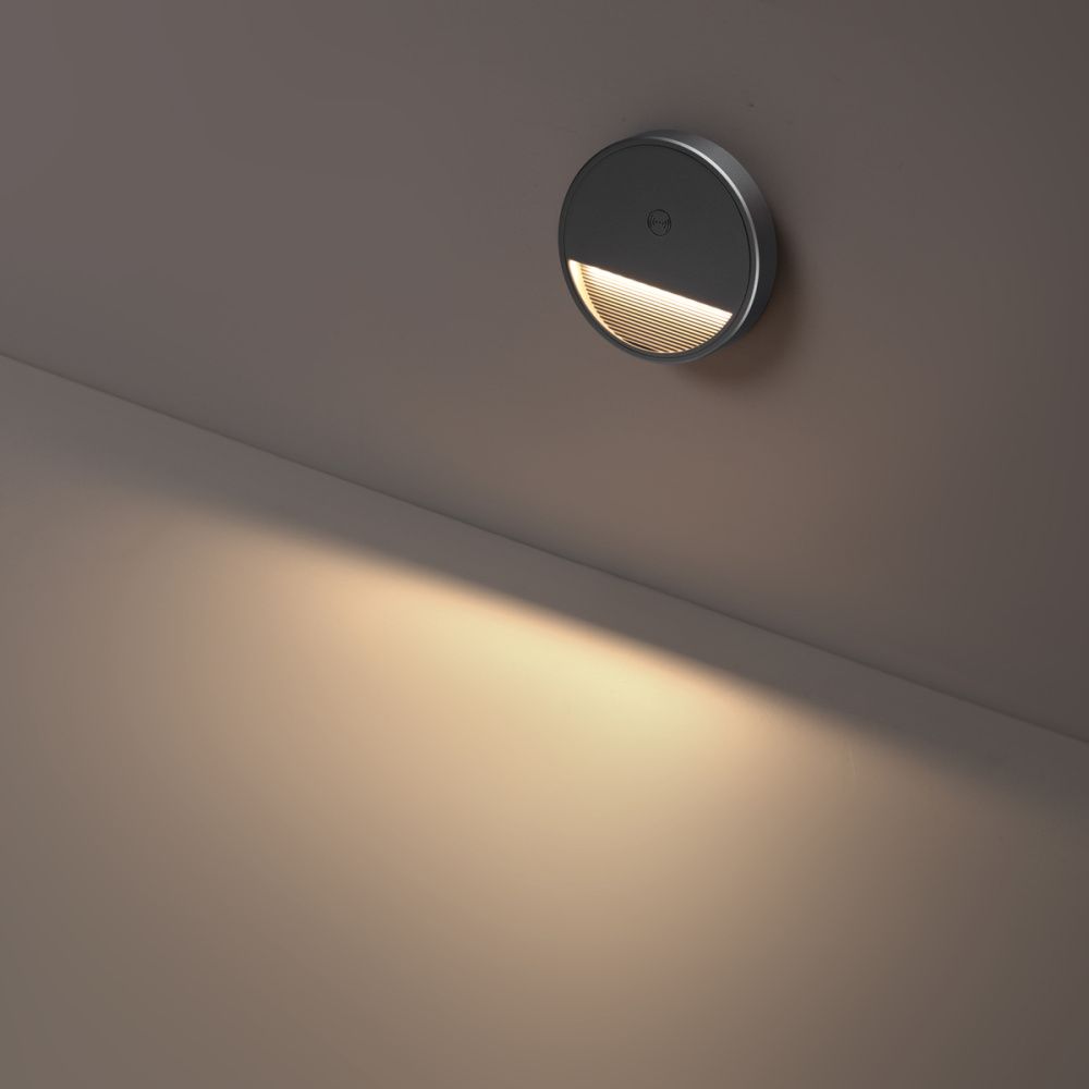 Подсветка для лестниц Novotech Over Vespera 0,4Вт 1000mAh Li-ion 359708, серый