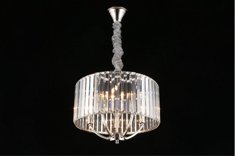 Подвесная люстра 42*41-139,5 см, 5*E14, 40W, Aployt Nela APL.746.03.05, хром