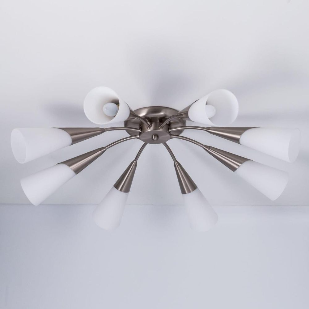 Люстра Citilux CL103181 серебро