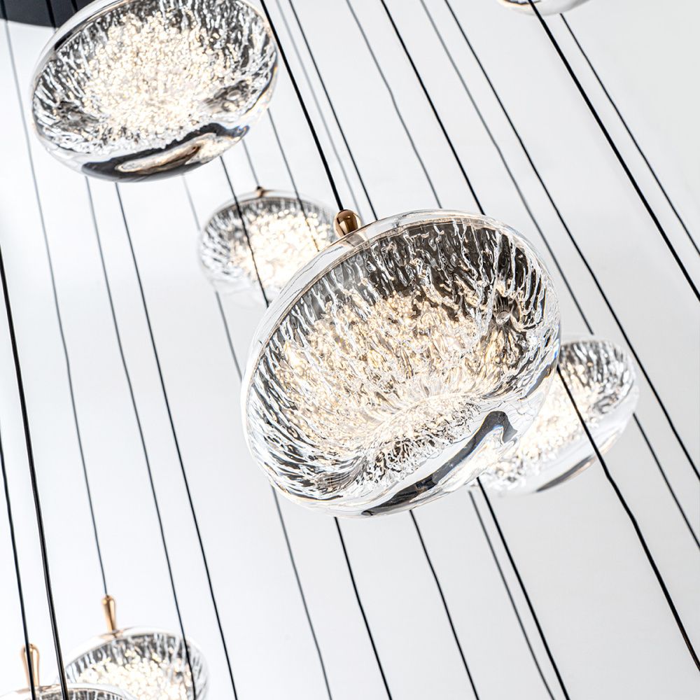 Светильник 80*300 см, *LED*175W, 3000-6000K, Modestyle  MS.6566.25, Чёрный, Золото