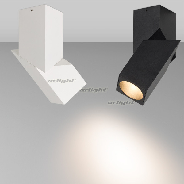 Накладной светильник Arlight 026771(1) 6*6*17,8 см, 12W, белый (теплый)K,