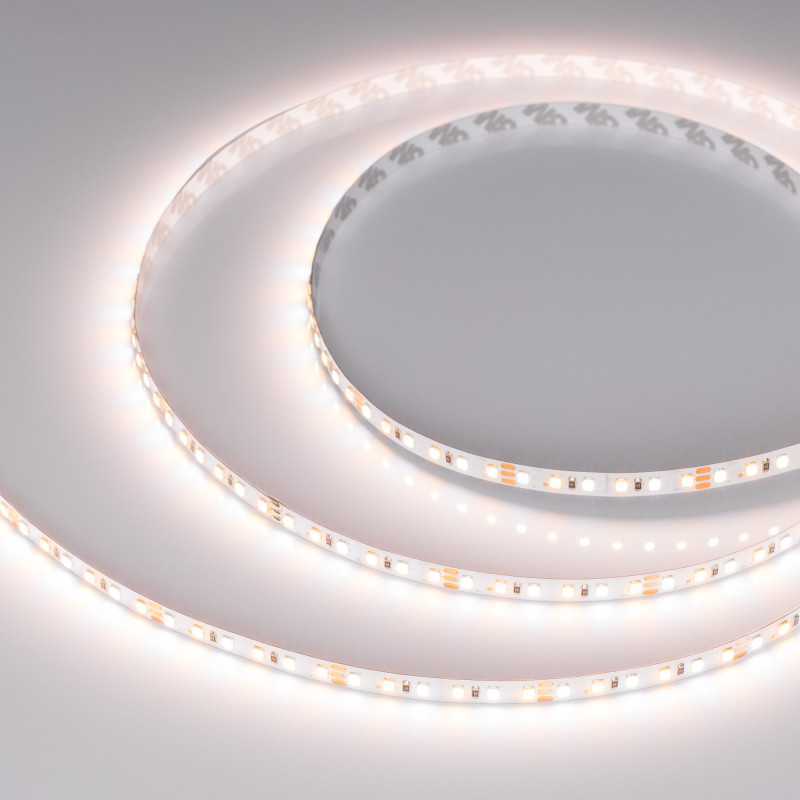 Лента RT-A120-8mm 12V White-MIX (9.6 W/m, IP20, 2835, 5m) (Arlight, Изменяемая ЦТ) 013126(2). Цена указана за 5 метров. Продается кратно 5 метрам.