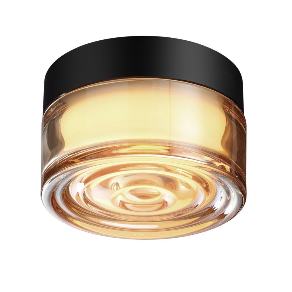 Светильник 13*8- см, 1*LED*6W, 2200/2700/3000K, Odeon Light Ronda 7158/6CL, черный