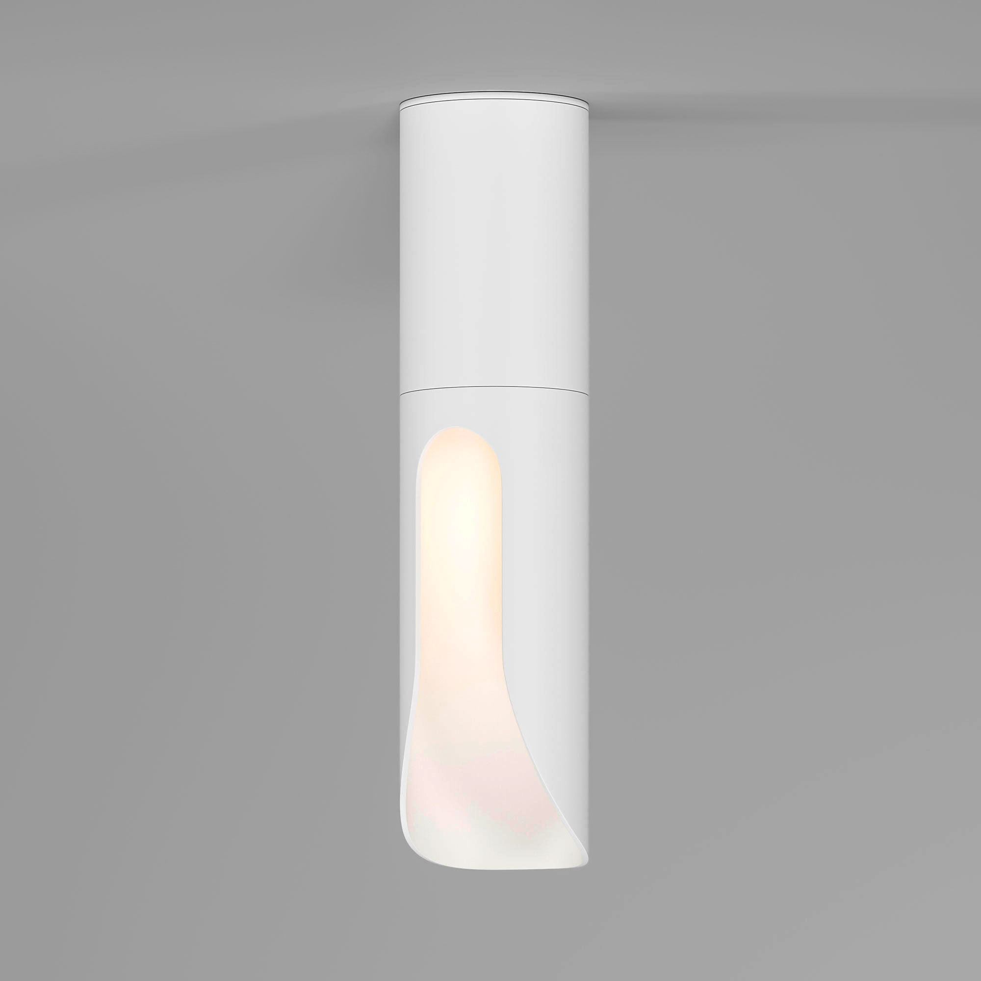 Потолочный акцентный светильник 4*4*16 см, 7W 3000K Elektrostandard Apex 25113/LED белый