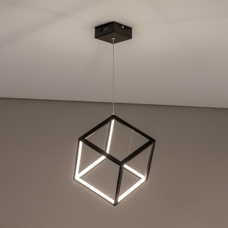 Подвесной светильник  LED Citilux Куб CL719201 Черный, 30W*4000K