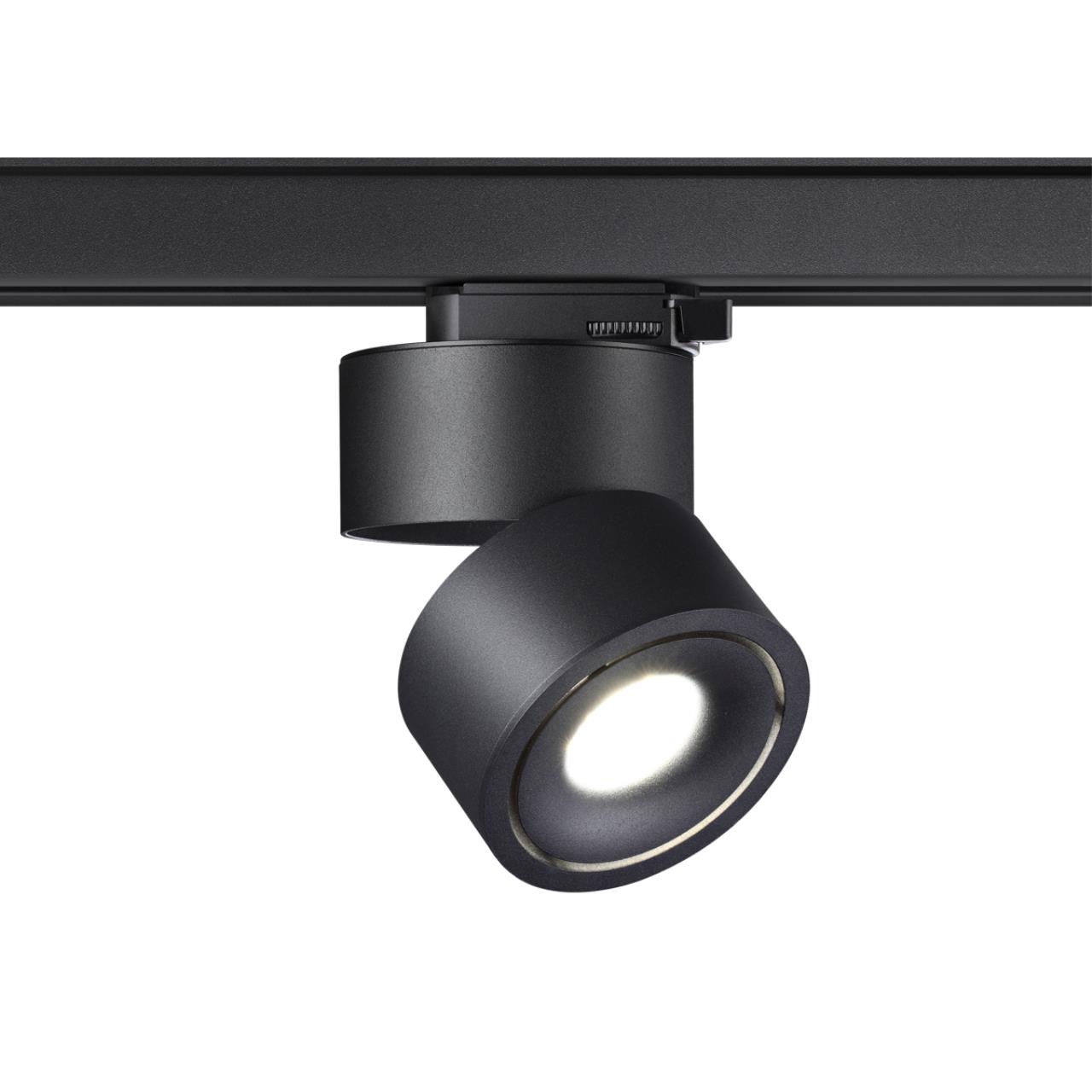 Светодиодный светильник 10 см, 15W, 4000K, Novotech Groda 358779, черный