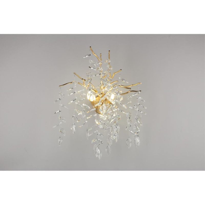 Бра 28*40*50 см, 3*G9, 5W, Aployt Gertunia APL.847.01.03, золотой