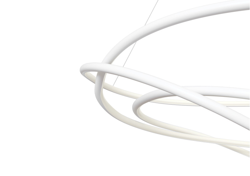Подвесная люстра 73*73*320 см, 2* LED, 79W, 3000К-4000К Maytoni Nola MOD100PL-L88WK1 белый
