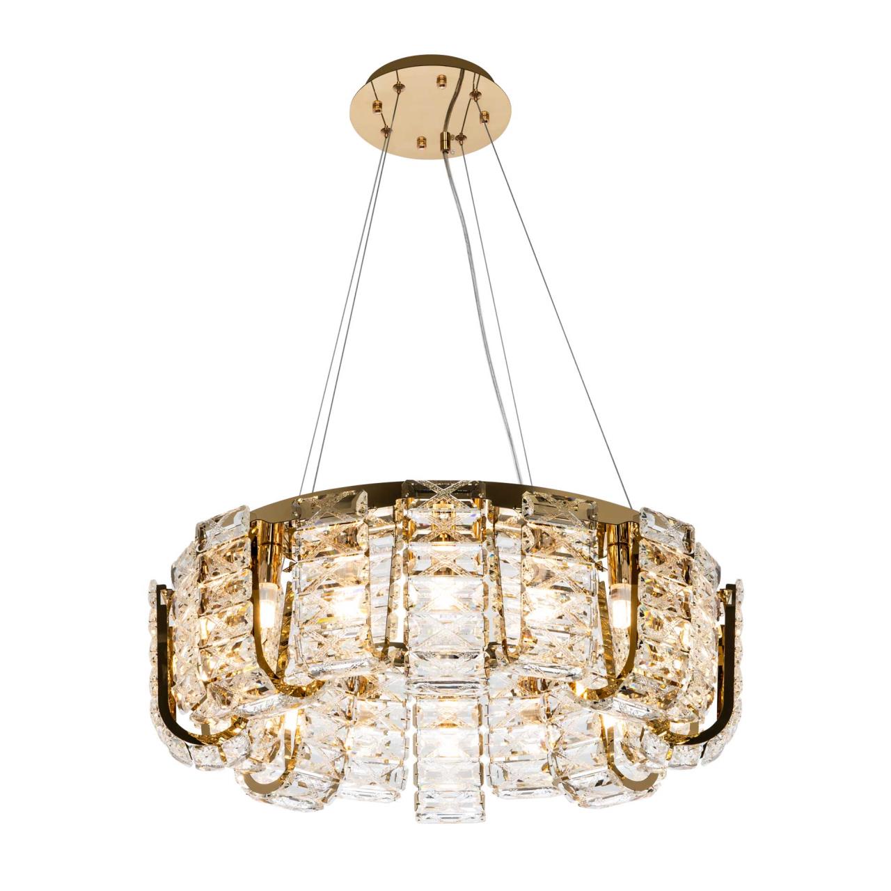 Подвесная люстра 60*50/120 см, 16*G9 MODELUX ML.755.16 GD золотор