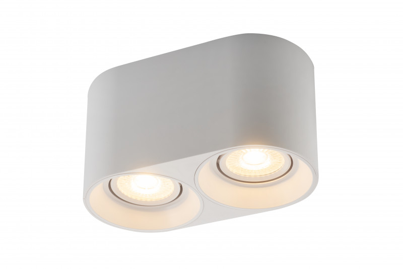 Светильник 19*10 см, MR16(G5,3) 10W, Denkirs DK3036-WH белый