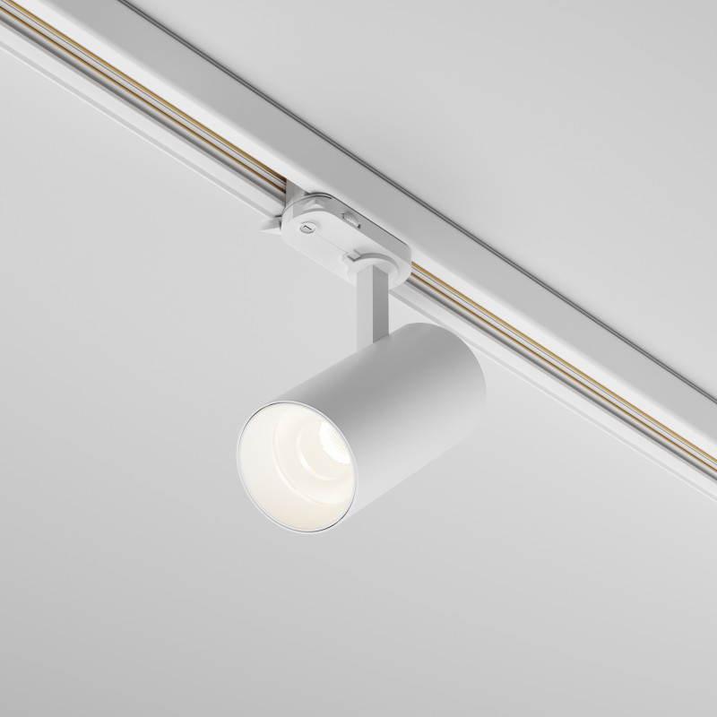 Трековый трехфазный светильник 6 см, 12W, 2700-5000K, Maytoni Focus Led TR197-3-12WCCT-M-W, белый