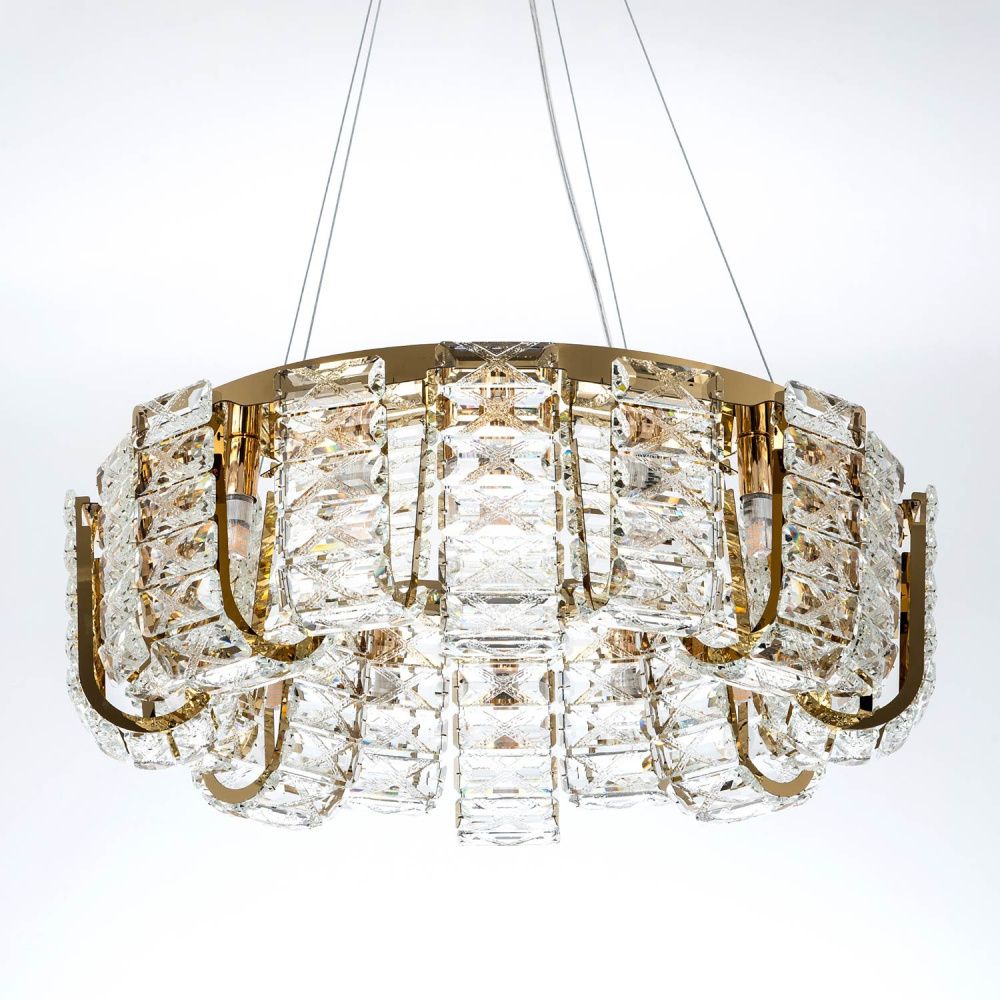 Подвесная люстра 60*50/120 см, 16*G9 MODELUX ML.755.16 GD золотор