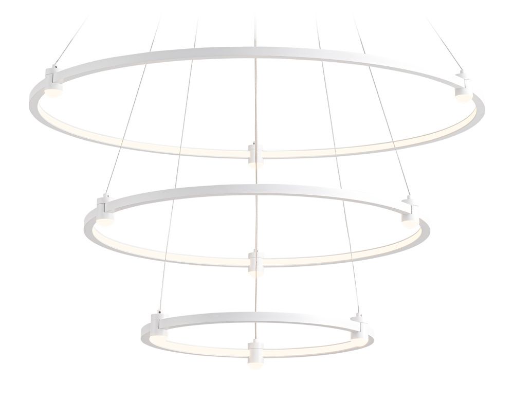 Светильник подвесной 80*130 см, LED 90W, 3000К, белый Ambrella Comfort LineTech FL5511